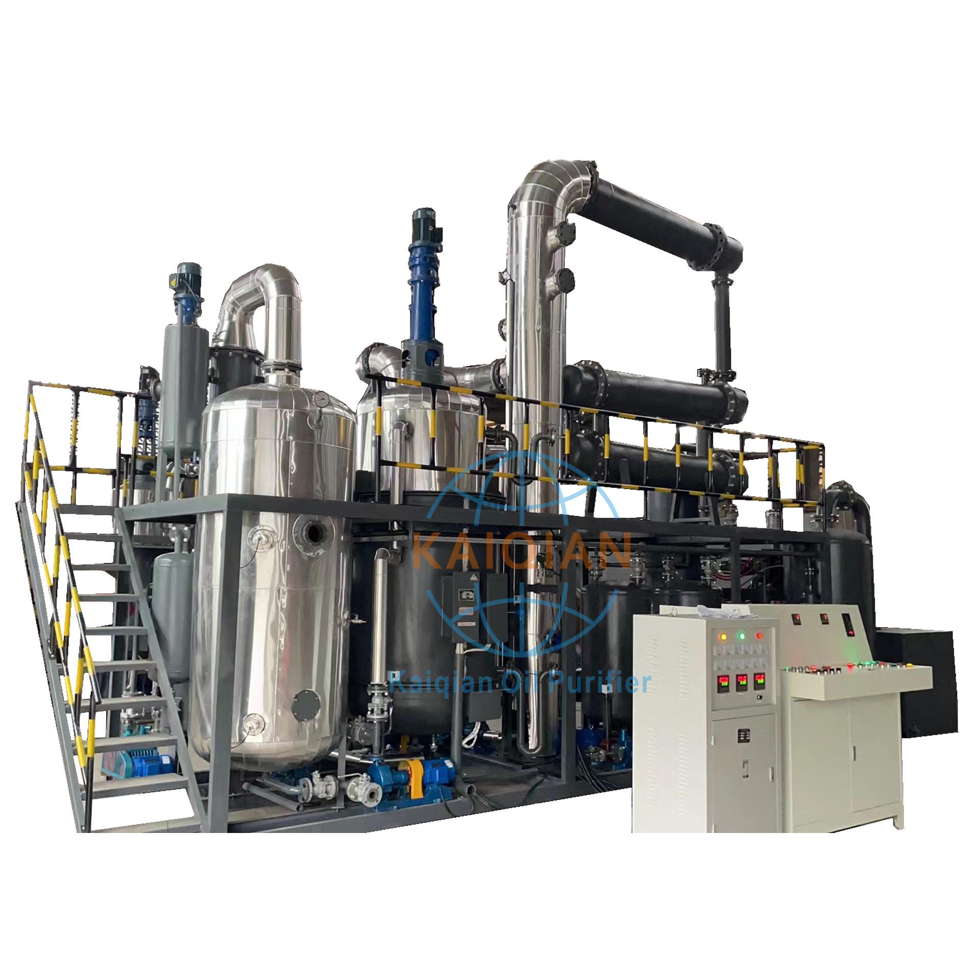 一噸廢機(jī)油能出多少油？凱潛高效提煉技術(shù)解析